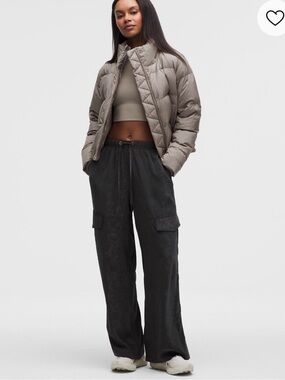 lululemon athletica Matte Satin Cargo Pant Mid-rise L
